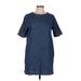 Forever 21 Casual Dress - Shift: Blue Dresses - Women's Size Medium