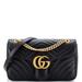 Gucci Bags | Gucci Gg Marmont Flap Bag Matelasse Leather Medium Black | Color: Black | Size: Os