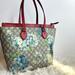 Gucci Bags | Gucci Gg Supreme Blossoms Floral Red Tote Shoulder Bag | Color: Blue/Red | Size: Os