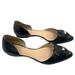 Kate Spade Shoes | Kate Spade Black Floral Leather Flats | Color: Black | Size: 8