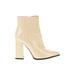 PrettyLittleThing Ankle Boots: Yellow Shoes - Women's Size 5 - Pointed Toe