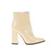 PrettyLittleThing Ankle Boots: Yellow Shoes - Women's Size 5 - Pointed Toe