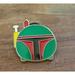 Disney Jewelry | Disney Star Wars Boba Fett Tsum Tsum Pin Mickey Trading Bounty Hunter Authentic | Color: Green/Red | Size: Os