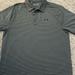 Under Armour Shirts | Men’s Under Armour Golf Shirt Xl | Color: Gray/Silver | Size: Xl