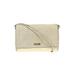 Kate Spade New York Leather Crossbody Bag: Metallic Gold Print Bags