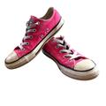 Converse Shoes | Converse All Star Girls Sneakers Tennis Shoes Pink White Size 2 | Color: Pink/White | Size: 2g