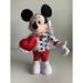 Disney Accents | Disney Valentine's Mickey Mouse In Heart Outfit Greeter Porch Entrance New | Color: Red/White | Size: Os