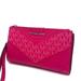 Michael Kors Bags | Michael Kors Double Zip Wallet Wristlet Electric Pink Multi | Color: Gold/Pink | Size: Large