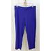 Athleta Pants & Jumpsuits | Athleta Brooklyn Lined Pants 467191 Featherweight Stretch Jersey Lined Purple 16 | Color: Blue/Purple | Size: 16