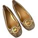 Michael Kors Shoes | Euc Michael Kors Loafers Gold Size 7 1/2 | Color: Gold | Size: 7.5