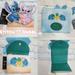 Disney Bags | Disney Lilo And Stitch Tropical Angel Stitch Pineapple Drink Folded Wallet New | Color: Blue/Pink | Size: Os