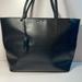 Kate Spade Bags | Kate Spade Large Leather Tote 16”X12”X6”. Zip Top. 2 Slip & 1 Zip Pockets Euc | Color: Black | Size: 16x12x6