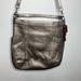 Coach Bags | Coach Parker Hobo 2 Way Bag Metallic Leather | Color: Gold/Silver | Size: Os