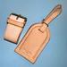 Louis Vuitton Accessories | Euc Louis Vuitton Vachetta Luggage Tag & Poignet Set | Color: Tan | Size: Os