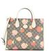 Gucci Bags | Gucci Structured Top Handle Open Tote Printed Gg Coated Canvas Small | Color: Silver | Size: Os