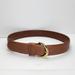 Coach Accessories | Coach Vintage British Tan Belt With Brass Buckle Size M | Color: Tan | Size: Os