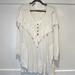 Free People Dresses | Free People Beach White Aurora Mini Dress Size Small | Color: White | Size: S