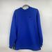 Adidas Sweaters | Adidas Vtg Sweatshirt Women Sz Medium Blue Pullover Sweater Made In Usa 90s | Color: Blue | Size: M
