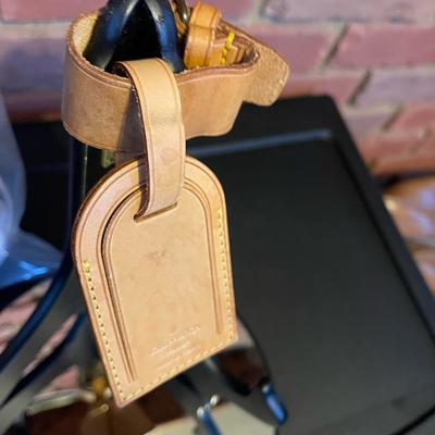 Louis Vuitton Accessories | Authentic Lv Luggage Tag | Color: Tan | Size: Os