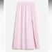 J. Crew Skirts | J. Crew Side-Slit Soft Gauze Maxi Skirt 2xl Pale Orchid | Color: Pink | Size: 2x