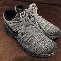Nike Shoes | Excellent Condition Nike Flyknit Oreo Colorway Womens 8.5 Us 40 Eur Blue Insoles | Color: Black/Gray | Size: 8.5