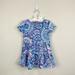 Lilly Pulitzer Dresses | Lilly Pulitzer Girls Mini Geanna Short Sleeve Dress Xs 2-3 | Color: Blue | Size: Xsg