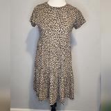 Jessica Simpson Dresses | Jessica Simpson Cheetah Print Mini Dress. Size Xl. | Color: Black/Brown | Size: Xl