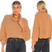 Free People Sweaters | Free People Be Yours Soft Turtleneck Cowl Neck Pullover Sweater In Tan Size L | Color: Orange/Tan | Size: L