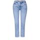 Street One 7/8 Casual Fit Jeans Damen super light blue washed, Gr. 31-26, Weiblich Denim Hosen