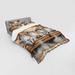 Ambesonne Cat Bedding Set & Pastel Brown & Pale Gray Polyester | King Duvet Cover + 3 Additional Pieces | Wayfair bsnev_429876_king
