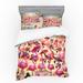 Ambesonne Flamingo Bedding Set & Pink Beige Pale Sky Blue Polyester | California King Duvet Cover + 3 Additional Pieces | Wayfair