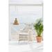 Sika Design Davinci Outdoor Dining Armhair Wicker/Rattan in White | 39 H x 21.3 W x 22 D in | Wayfair KIT-SD-E115-DO-HOME15