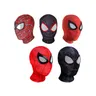 Maschera per il viso di Halloween Spiderman Cosplay Peter Parker Miles Morales Raimi compleanno