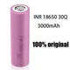 Batterie aste articulation Ion INR18650 30Q 100% d'origine 3.7V 18650 mAh 24.com nouveau 3000