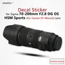 Sigma 70-200F2.8 EF Lens Skin 70200 Warp Cover Film per Sigma 70-200mm F2.8 DG OS HSM Sports per