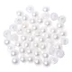 Boutons en fausses perles 50 pièces adaptés à couture trou arrière Scrapbook artisanat couture