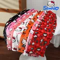 Sanurgente Hello Kitty Anime Pyjama Pants for Women Smile Anime Glutnel Pants Home Pants Casual