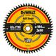 Dewalt Dt1670 Elite Circular Saw Blade Nail Tough 184Mm X 16Mm 60T