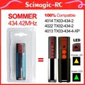 Pour remplacement SOMMER TX03-434-4-XP / 4014 TX03-434-2 / 4013 TX03 434 4 / 4022 TX02-434-2