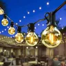 16M G40 Street Garland String Lights Led Outdoor Light lampadine a LED impermeabili Retro Garland