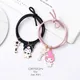 2Pcs/Couple Bracelet for Lovers Cute Cartoon Paired Magnetic Friendship Bracelets for Women