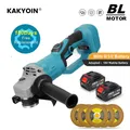 Brushless 125MM M14 Electric Angle Grinder Cutting Machine Handheld Angle Grinder With Lithium-Ion