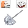 Mini Table Saw Circular Router Miter Gauge DIY Woodworking Machines Angle Ruler T-slot Large Grip