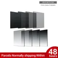 8 PACK Graduated Grey Full Color Square ND Filter ND2 ND4 ND8 ND16 Neutral Density Filter for Cokin