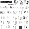 concord&9th Cut Dies stamps Scrapbooking Metal Cutting Dies for DIY Photo Album Decorative Paper