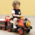 Children's Electric Car Four-wheel Remote Control Car Boy Girl Child Baby Toy Train Can Sit Two