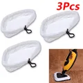 3pcs Mop Cloth Replacement Pads Mop Triangle Pads For Steam Floor Mop Steamer Cleaner Household Mop