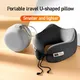 U Shaped Memory Foam Neck Pillows Soft Slow Rebound Space Travel Pillow Sleeping Airplane Car Pillow