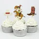 24 Pcs West Cowboy Cupcake Topper Birthday Party Children Party Kids Cake Decor Supplies