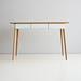 Corrigan Studio® All solid wood desk computer desk modern simple solid wood desk Wood in Brown | 29.92 H x 62.99 W x 23.62 D in | Wayfair